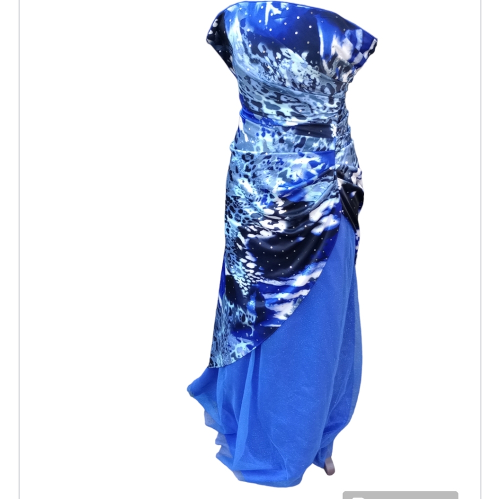 Dresses by Deb strapless prom dress